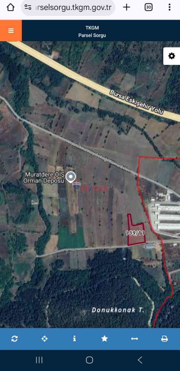 BİLECİK BOZÜYÜK AKSUTEKKE KÖYÜ'NDE YATIRIMLIK (5.818 M²) TARLA