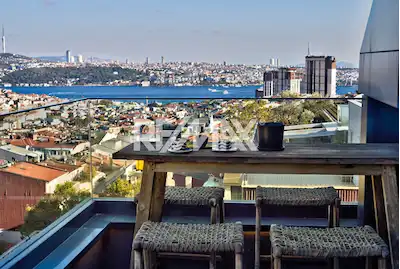 NIŞANTAŞI ŞAKAYIK SOKAKTA BOĞAZ & ŞEHIR MANZARALI SATILIK