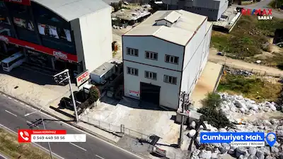 ÇAYIROVA’DA 600 M² KİRALIK İMALATHANE | 400 KW ELEKTRİK | 15 M TAVAN YÜKSEKLİĞİ