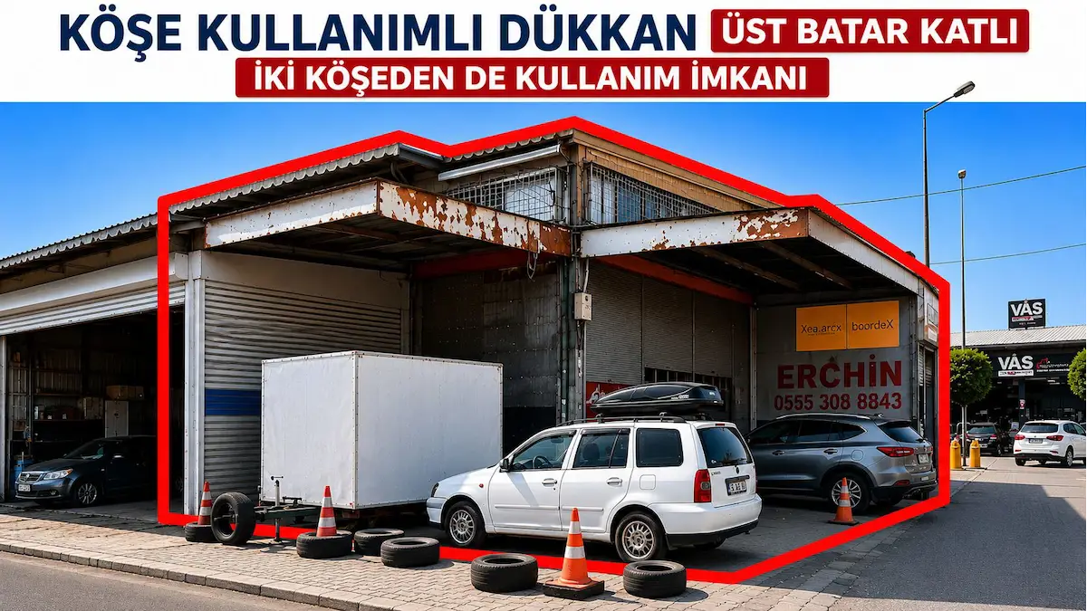 ATA SANAYİDE FIRSAT KÖŞE DÜKKAN
