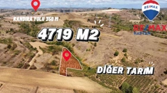KOCAELI KANDIRA KOCAKAYMAZ'DA SATILIK 4.719 M² TARLA 