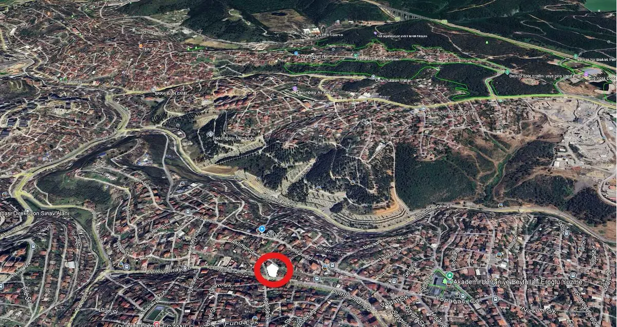 ÜMRANİYE DUMLUPINAR’DA KONUT İMARLI HİSSELİ TAPU: 124 ADA 2 PARSELDE 200 M² PAY