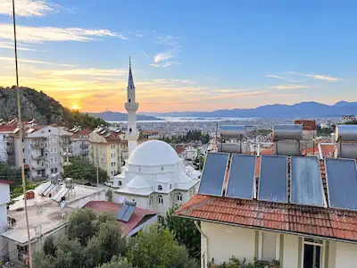 FETHİYE TAŞYAKA'DA, DENİZ MANZARALI, SATILIK 4+2 DUBLEKS DAİRE
