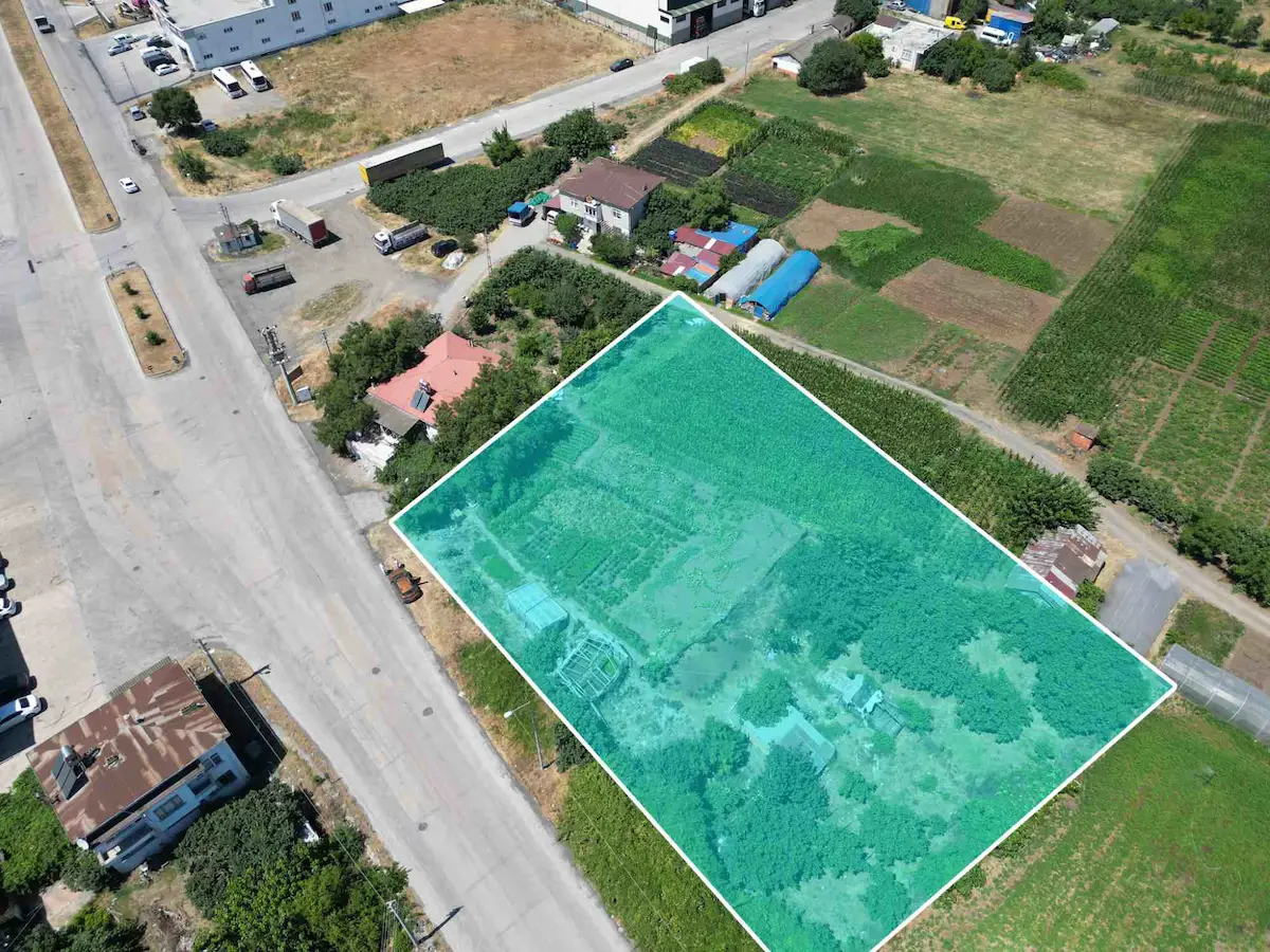  TEKKEKÖY ORGANİZE SANAYİ'DE BULVARA CEPHE SATILIK TİCARİ ARSA