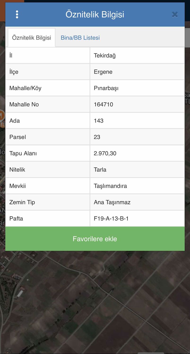 ERGENE PINARBAŞI YATIRIMLIK KÖYE 700 M 2970 M2 SATILIK TARLA