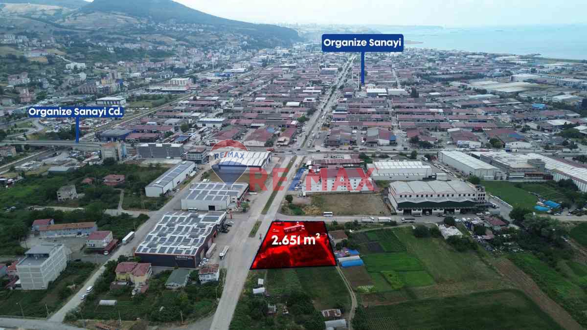 KİRAZLIK ORGANİZE SANAYİ GİRİŞİNE YAKIN SATILIK KÖŞE PARSEL