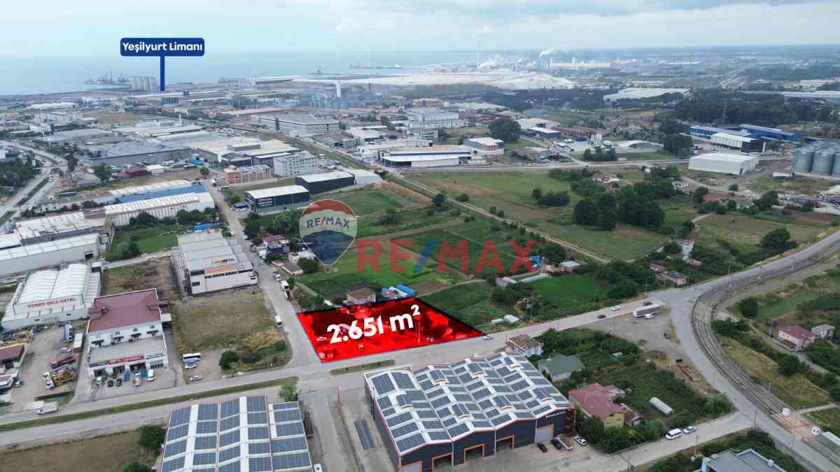 KİRAZLIK ORGANİZE SANAYİ GİRİŞİNE YAKIN SATILIK KÖŞE PARSEL