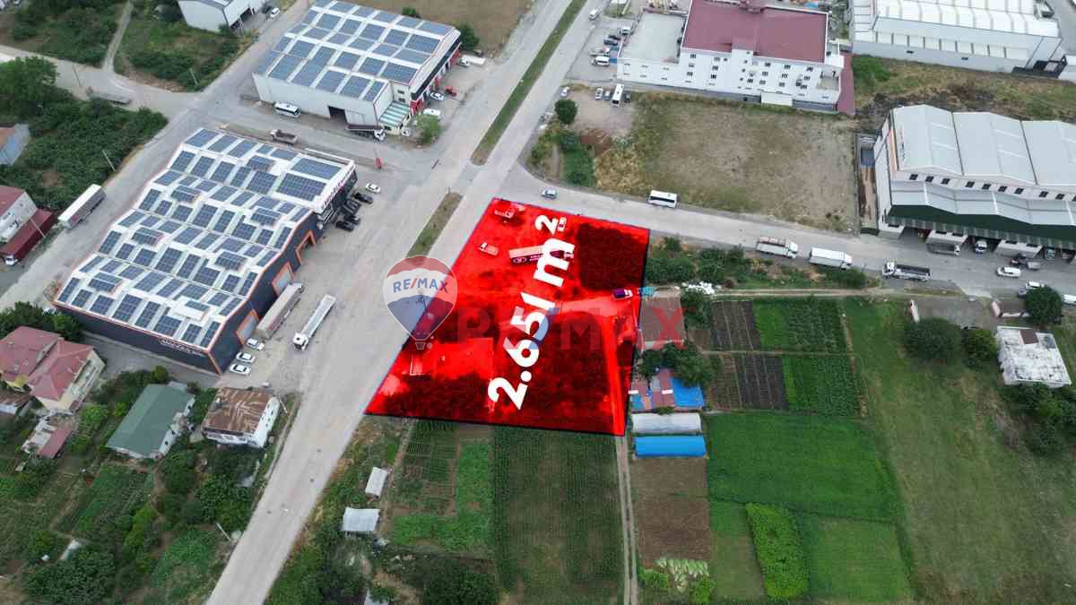 KİRAZLIK ORGANİZE SANAYİ GİRİŞİNE YAKIN SATILIK KÖŞE PARSEL