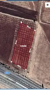 DİYARBAKIR-ELAZIĞ YOLUNA SIFIR DEĞERLİ TARLA
