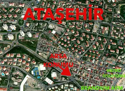 ATAŞEHIR’IN KALBİ ATATÜRK MAH. SATILIK ARSA!
