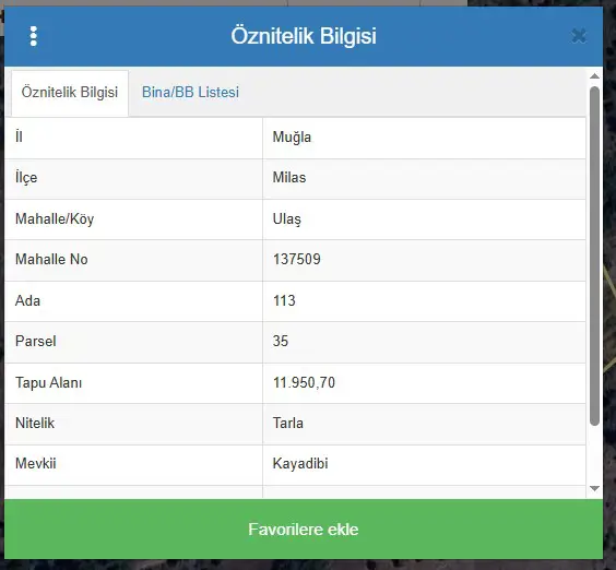 MUĞLA MILAS ULAŞ KÖYÜ 12 DÖNÜM TARLA