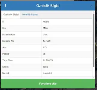 MUĞLA MILAS ULAŞ KÖYÜ 12 DÖNÜM TARLA