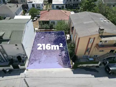 BÜYÜKÇEKMECE MİMAROBADA E-5'E 200 METRE 216M2 İMARLI ARSA
