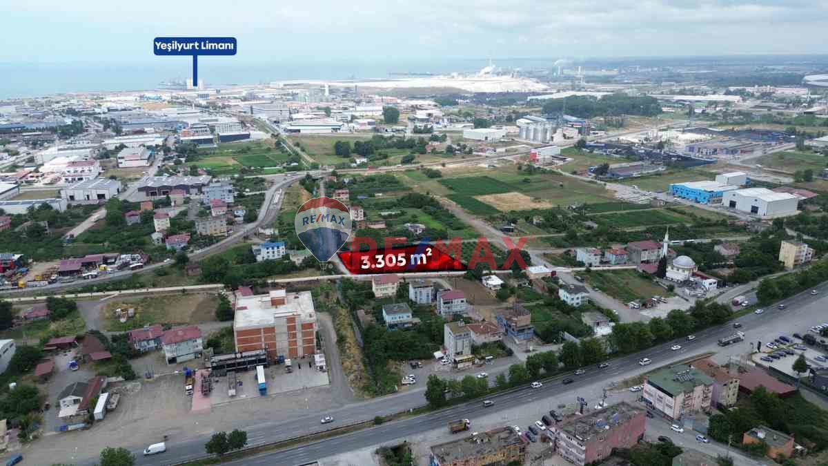 KİRAZLIKTA ANA YOLA 100 METRE MESAFEDE SATILIK TİCARİ İMARLI ARSA