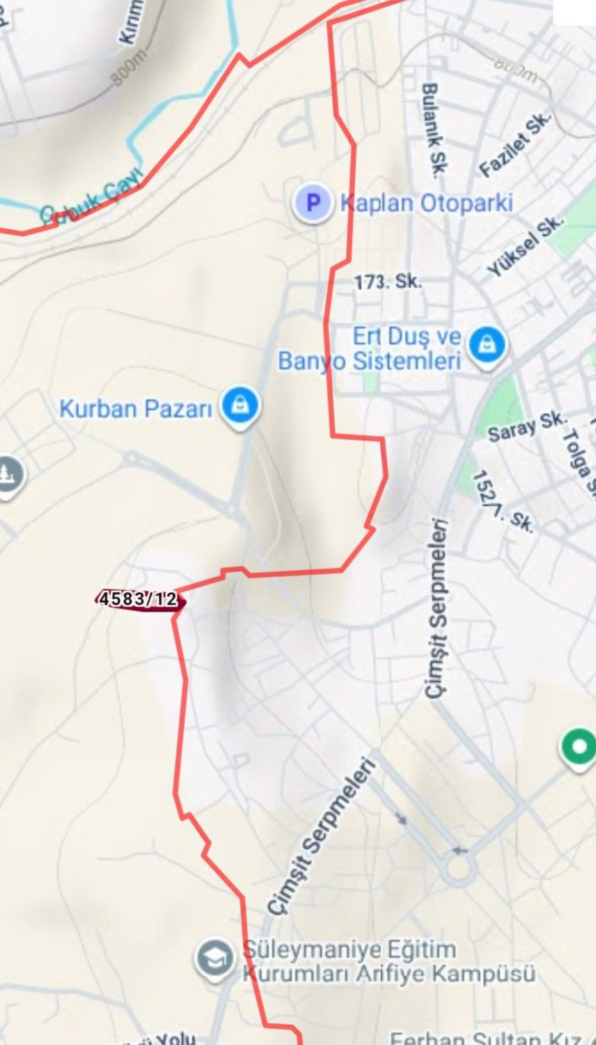 SİNCAN YENIÇİMŞİT MAHALLESİNDE İMARA YAKIN ARSA