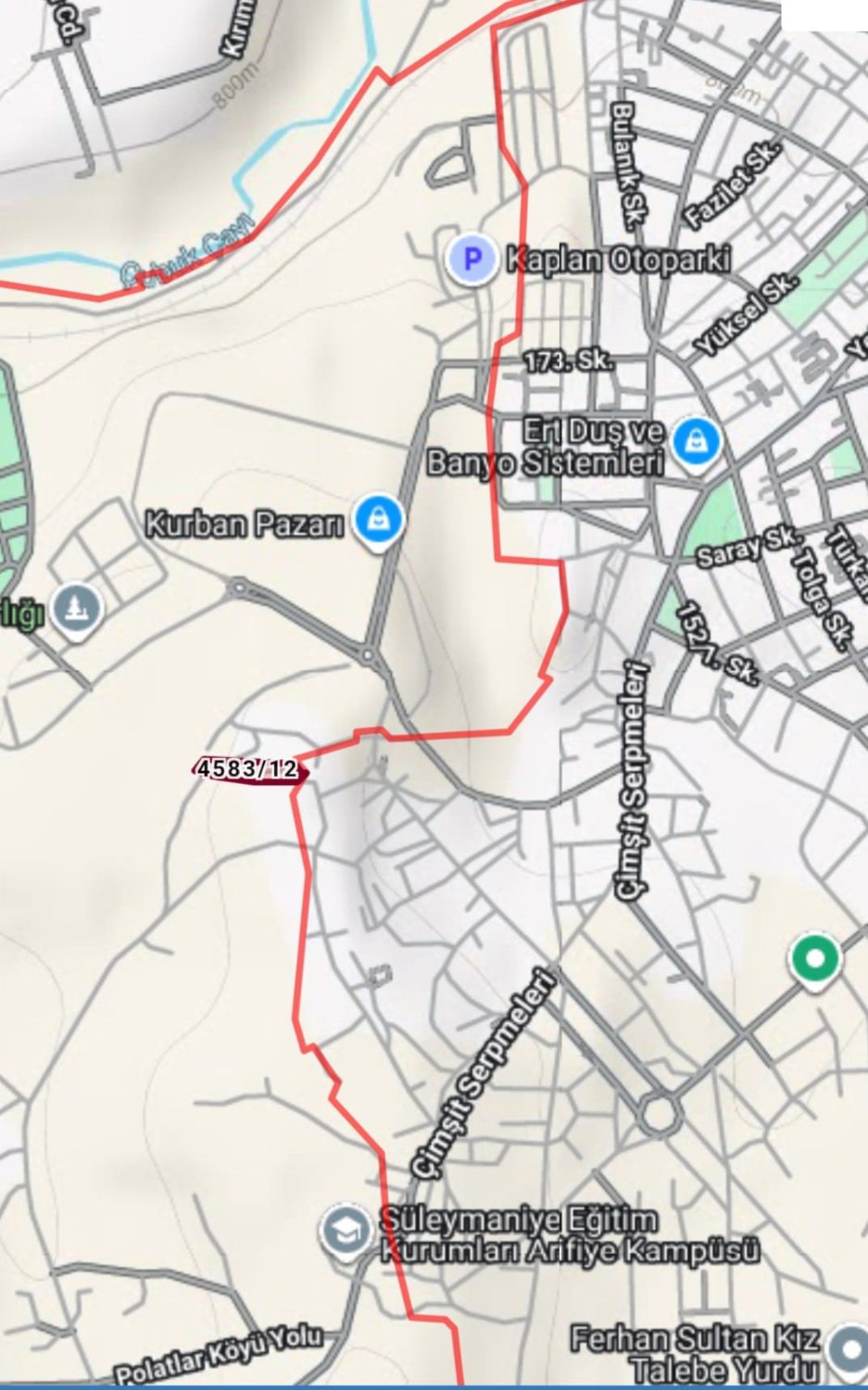 SİNCAN YENIÇİMŞİT MAHALLESİNDE İMARA YAKIN ARSA