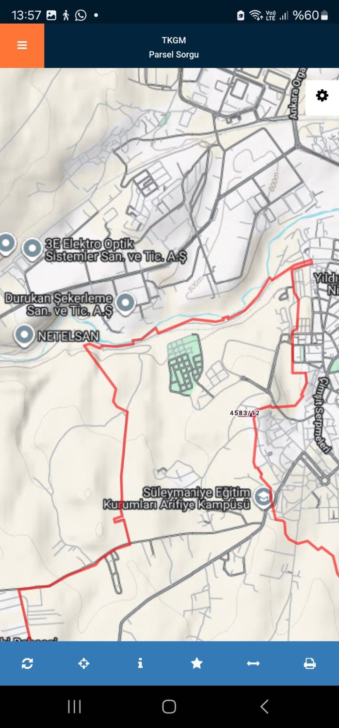 SİNCAN YENIÇİMŞİT MAHALLESİNDE İMARA YAKIN ARSA