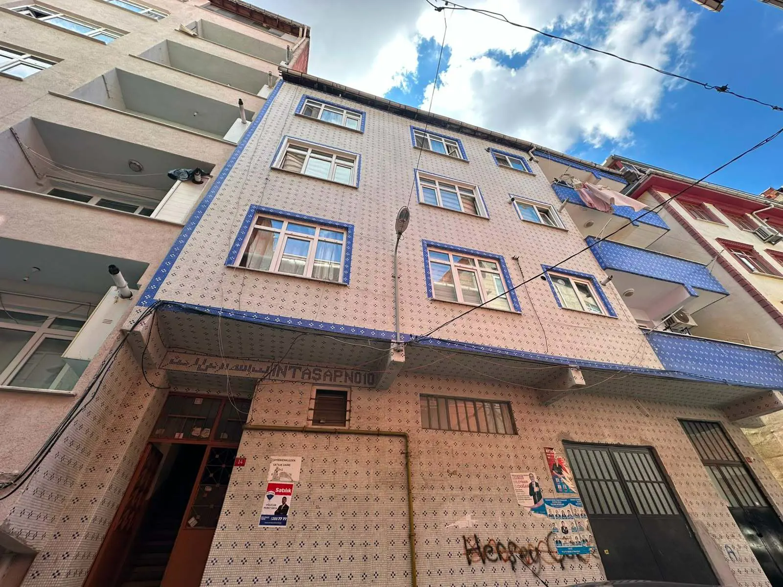 ŞIŞLI MAHMUT ŞEVKET PAŞADA SATILIK 2+1 DAIRE