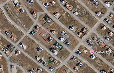 51 KARABURUN KAMUKENT SİTESİ SATILIK İKİZ VİLLA ARSASI