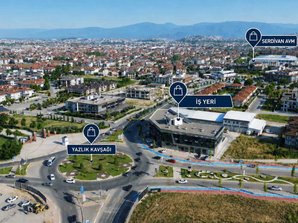 ANA CADDE ÜZERİ SERDİVAN ARABACIALANI ERVA PLAZA FIRSAT İŞ YERİ!