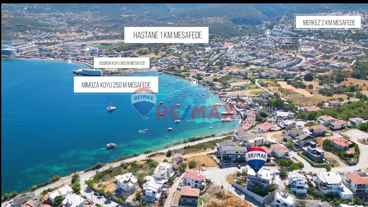 KARABURUN'UN KALBİNDE EŞSİZ DENİZ MANZARALI TAM MÜSTAKİL VİLLA