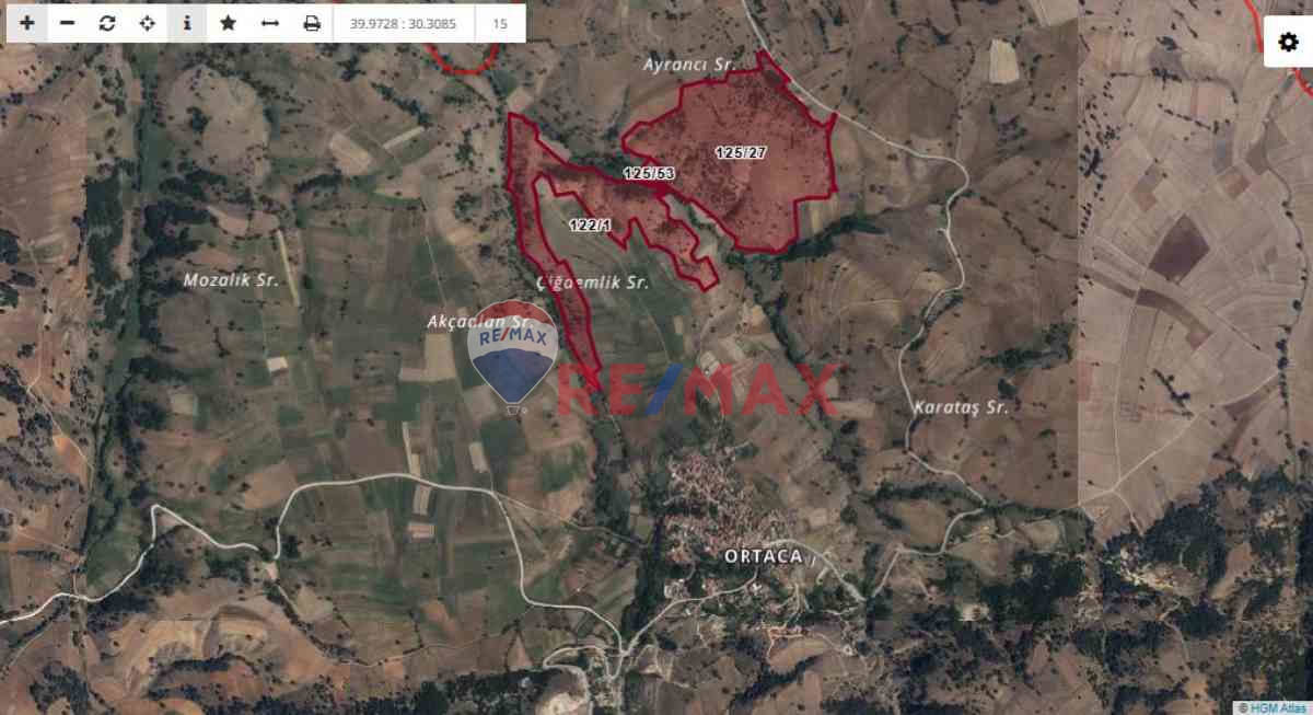 REMAX ERDAL TURAN'DAN YOLU SUYU MEVCUT 3514 M2 MANZARAYA HAKİM