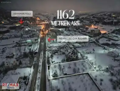 GÜNDÜZBEY'DE TİCARİ+KONUT İMARLI BULVAR ÜZERİ 1162 M² ARSA