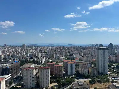 ATAŞEHIR AĞAOĞLU MY TOWERLAND ADALAR MANZARALI EŞYALI 3+1 DAIRE