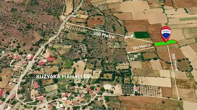 MİLAS KUZYAKA’DA YERLEŞİME YAKIN, MÜSTAKİL PARSEL TARLA