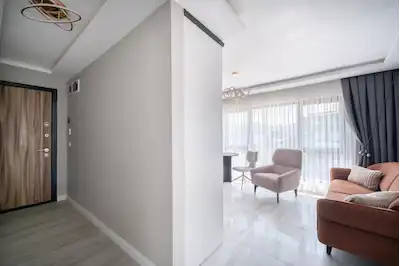 YAŞAMKENT'TE  LÜKS  MOBİLYALI   1+1  KİRALIK DAİRE 