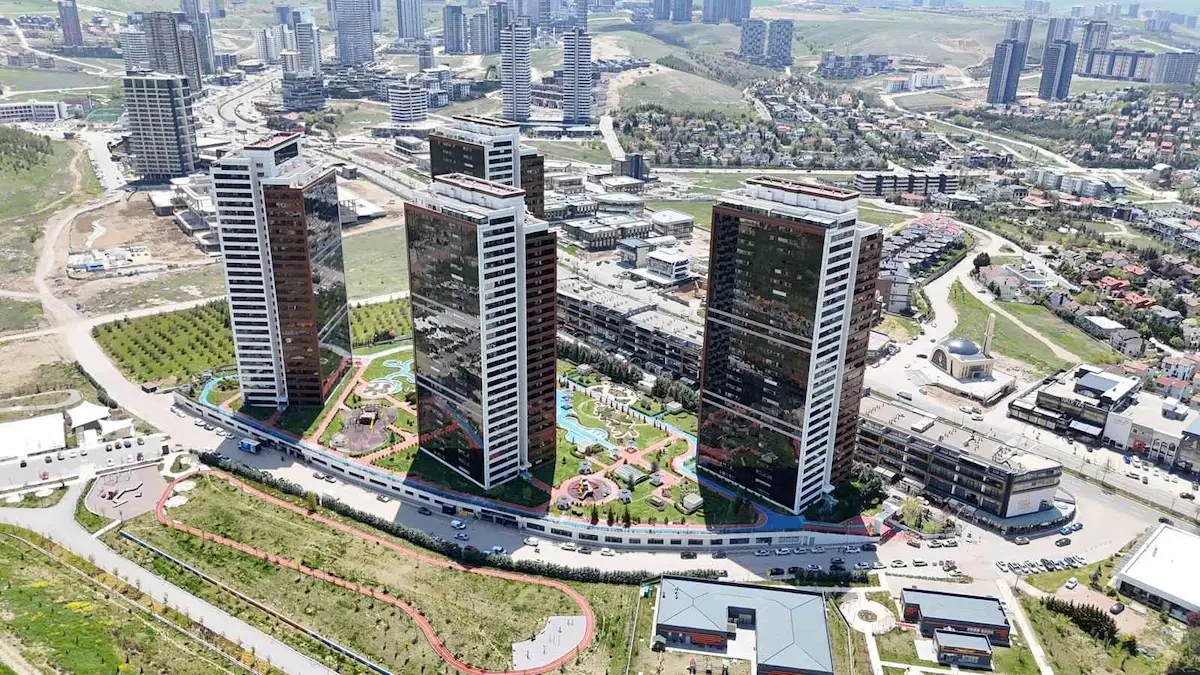 BEYTEPE AMETİST RESİDENCE'DE ULTRA LÜKS SATILIK TEMİZ DAİRE