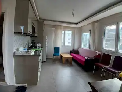 DIDIM CUMHURIYET MAHALLESI'NDE KIRALIK 1+1 EŞYALI DAIRE