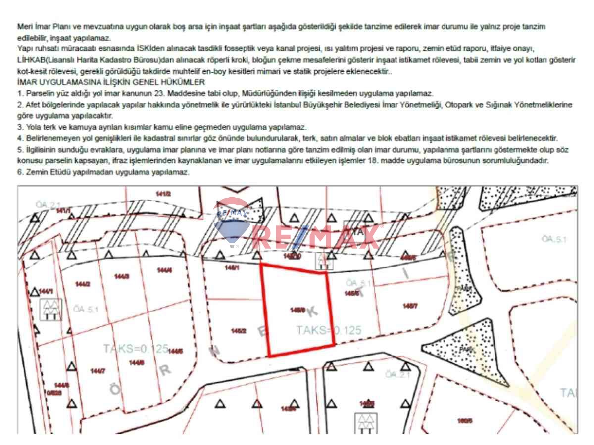 ÇATALCA YALIKÖY'DE ***1.461 M2*** SATILIK MÜSTAKİL 2 PARSEL