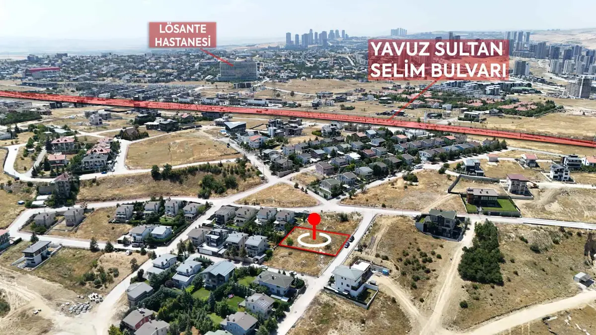 BEYTEPE LODUMLU'DA YÜKSEK EMSAL SATILIK VILLA ARSASI