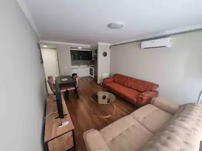 EDONİA GARDEN SİT. KİRALIK 1+1 FULL EŞYALI KISMI DENİZ MANZARALI
