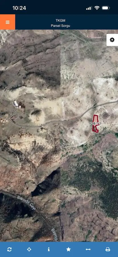 KIZILCAHAMAM KALEMLER KÖYÜ SATILIK HİSSELİ TARLA