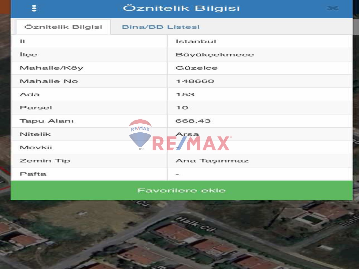 BÜYÜKÇEKMECE GÜZELCEDE CADDE ÜZERİ KONUMLU DENİZ MANZARALI ARSA