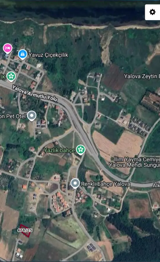 REMAX PRO 2’DEN YALOVA TERMAL AKKÖY KAVACIK MEVKİİ’NDE TEK TAPULU SATILIK ARSA