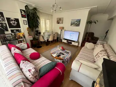ŞEMSETTIN GÜNALTAY CADDESINDE 3+1 120 M² SATILIK MASRAFSIZ DAIRE