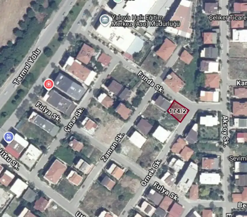 YALOVA MERKEZDE DENİZ MANZARALI 254,87 M² SATILIK ARSA