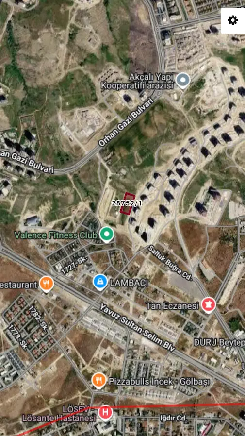 ANKARA ÇANKAYA’DA KONUT İMARLI HİSSELİ TAPULU SATILIK ARSA FIRSATI