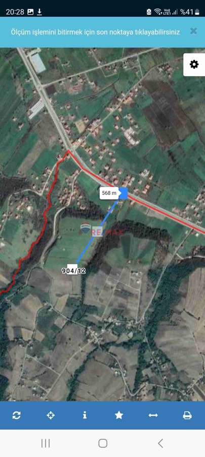 REMAXSEVCANGÜRLEVİKTENDEREKÖY TAŞKELİK TE HARİKA DENİZ MANZARALI SATILIK ARSA