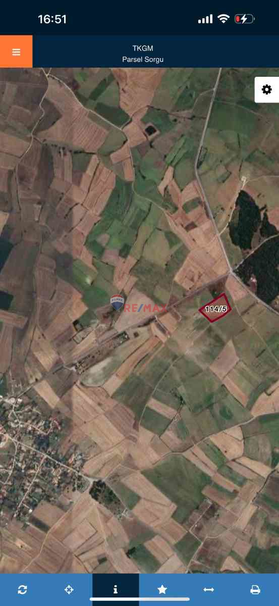 SARAY EDIRKOY DE YATIRIMLIK FIRSAT TARLA!