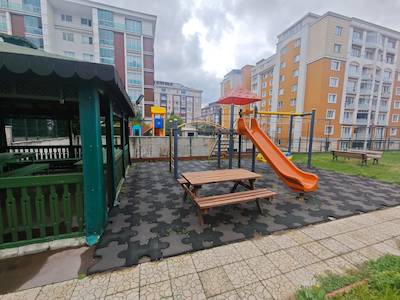 AKA RESIDENCE'DA TAMAMEN YENİLENMİŞ PEYZAJ CEPHE DAİRE