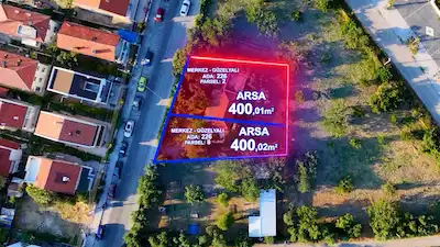 ÇANAKKALE MERKEZ GÜZELYALI’DA MÜKEMMEL KONUMDA SATILIK ARSA