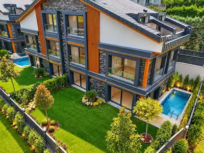 ZEKERİYAKÖYDE MÜSTAKİL HAVUZLU, KAPALI OTOPARKLI SİTE İÇİNDE VİLLALAR