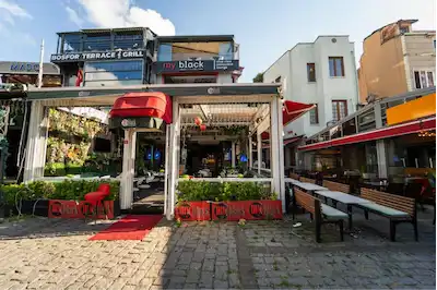ORTAKÖY SAHİLDE SATILIK 4 KATLI BİNA!.. SAHİLİN EN GÜZEL KÖŞELERİNDEN BİRİ!..