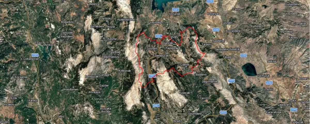 KONYA DEREBUCAK GENCEK YOLA CEPHE SATILIK TARLA