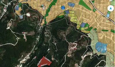 KOCAELI GÖLCÜK YUKARI MAHALLEDE DENIZ MANZARALI SATILIK ARSA