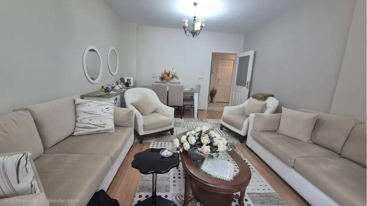 AHİMESUTTA GÜVENLİKLİ SİTE İÇERİSİNDE 3+1 SATILIK DAİRE